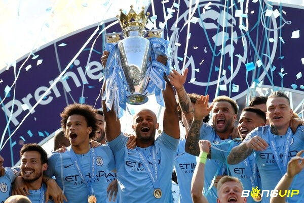 Manchester City là nhà vô địch của giải ngoại hạng mùa giải trước