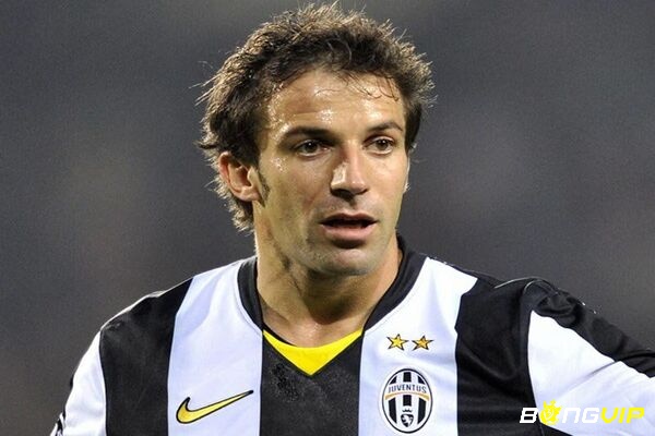 Đứng top 1 cầu thủ xuất sắc nhất Juventus là Alessandro Del Piero