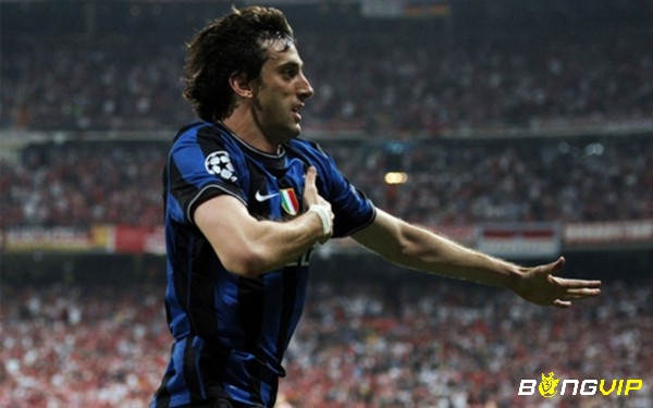 Tiền đạo hay nhất Inter Milan : Diego Milito 