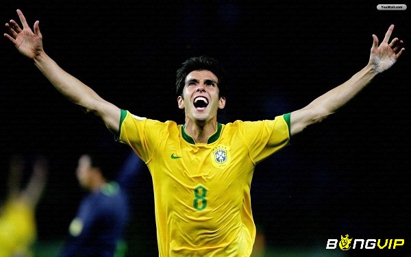 Kaka đội tuyển Brazil - tiền vệ hay nhất mùa World Cup 2010.