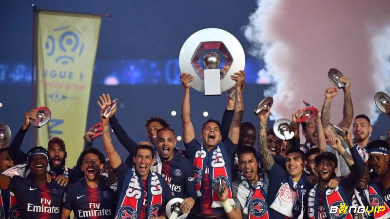Các câu lạc bộ Ligue 1 vô địch nhiều nhất: Paris Saint-Germain