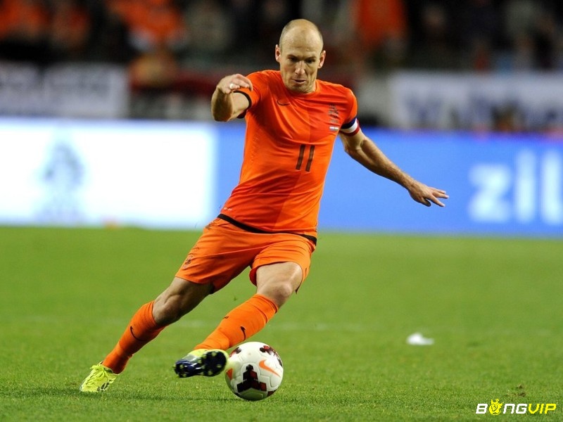 Cầu thủ chạy nhanh nhất thế giới: Cầu thủ Arjen Robben