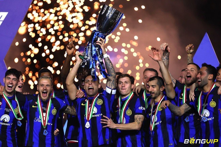 Inter Milan xếp thứ 3 trong top các câu lạc bộ Serie A với 18 lần vô địch