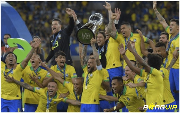 Đội tuyển vô địch Copa America ấn tượng là Brazil