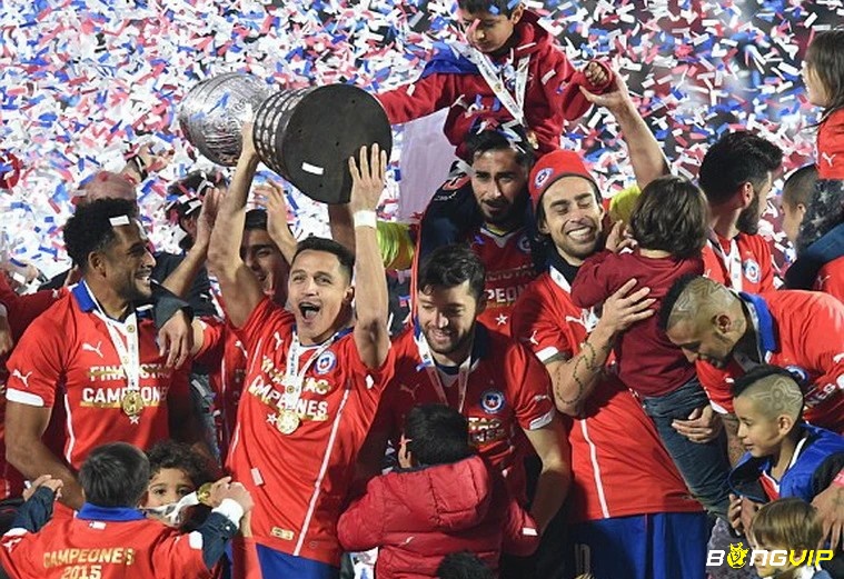 Đội tuyển vô địch Copa America nhiều nhất gọi tên Chile