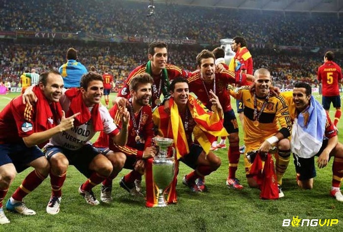 Tây Ban Nha về nhì danh sách đội tuyển vô địch Euro nhiều nhất