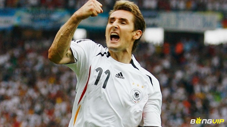 Top cầu thủ ghi bàn nhiều nhất World Cup ấn tượng 16 bàn là Miroslav Klose (Đức)