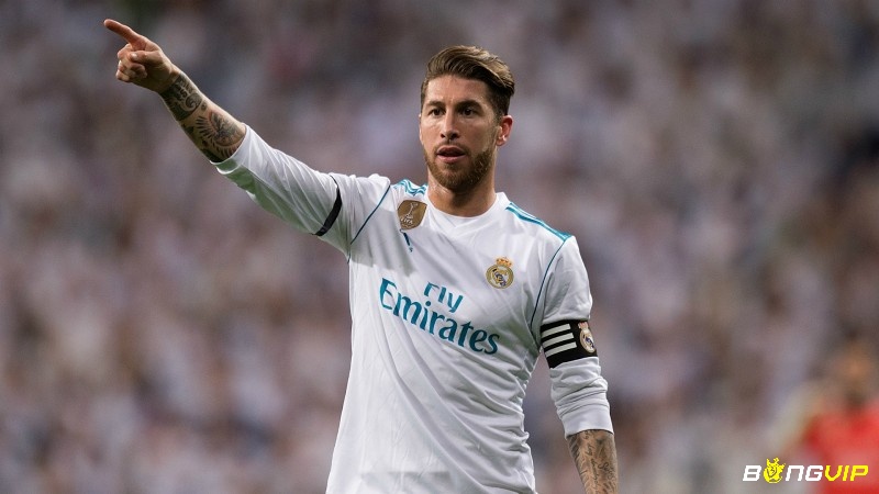 Top hậu vệ hay nhất La Liga nổi bật với tố chất phòng ngự mạnh mẽ Sergio Ramos (Real Madrid)