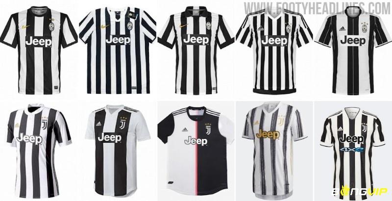 Màu áo truyền thống của CLB Juventus là đen và trắng
