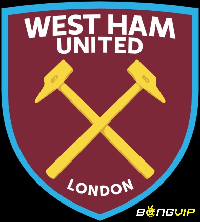 Logo CLB West Ham thiết kế vô cùng tinh tế