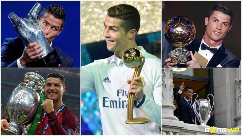 Tuy tiểu sử Cristiano Ronaldo đầy những khó khăn vất vả nhưng Cr7 đã vươn lên và gặt hái được vô vàng thành công trong bóng đá