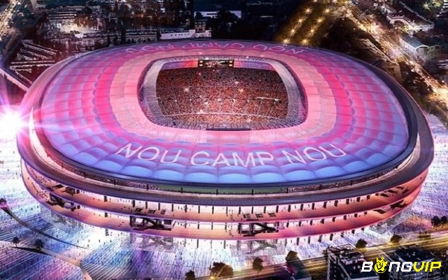 Sân vận động Camp Nou là sân có sức chứa lớn nhất thế giới