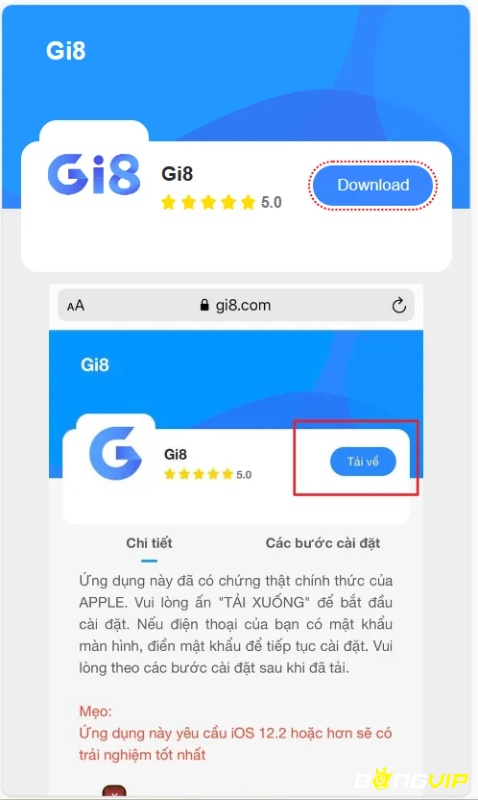 Tải App Gi8