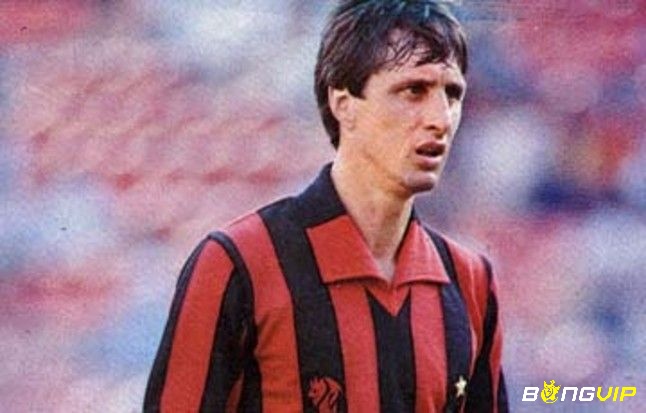 Johan Cruyff và đã 2 thất bại cay đắng trước AC Milan